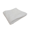 White - Front - Towel City Printable Border Organic Hand Towel