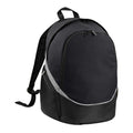 Black-Grey - Front - Quadra Pro Team Backpack