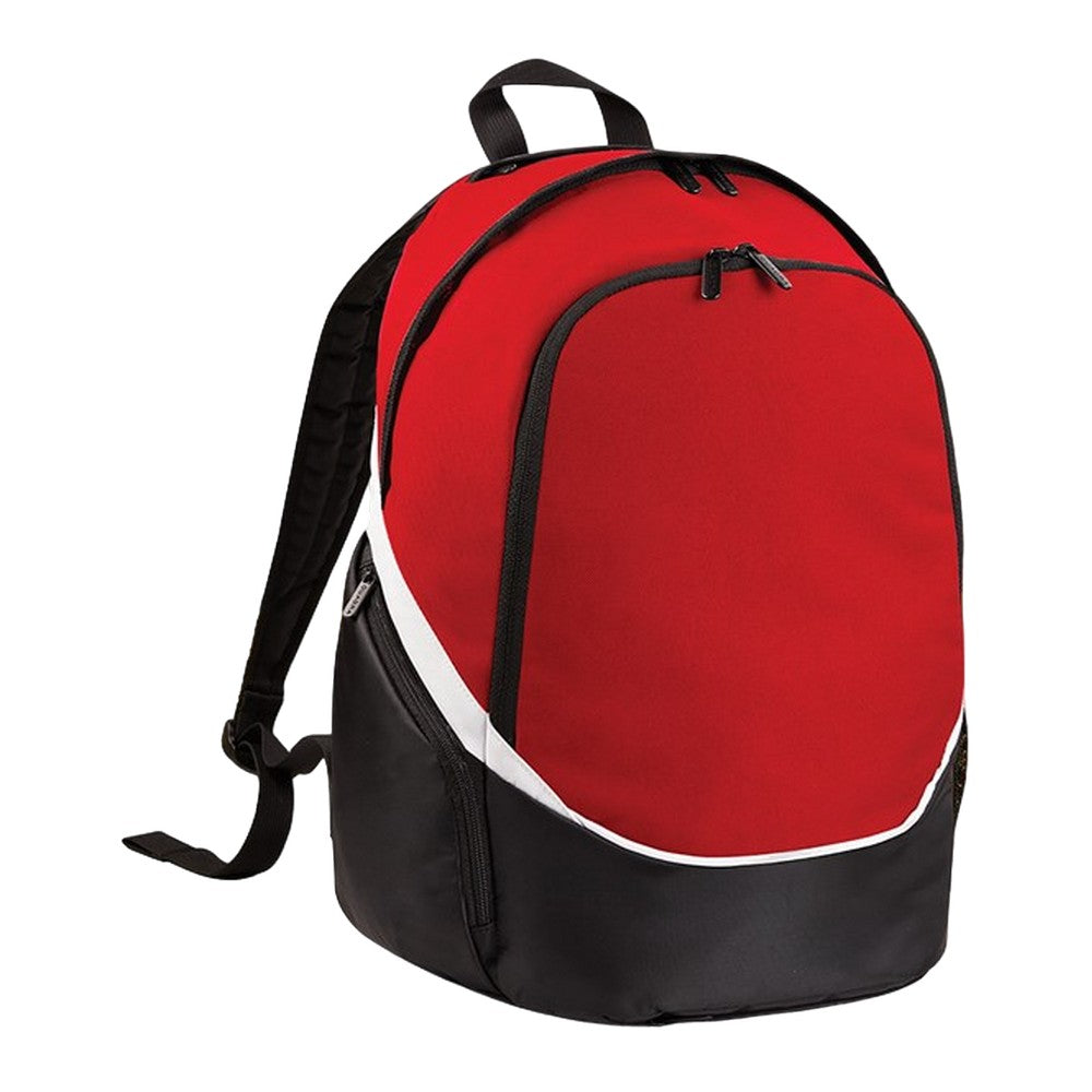 Classic Red-Black-White - Front - Quadra Pro Team Backpack