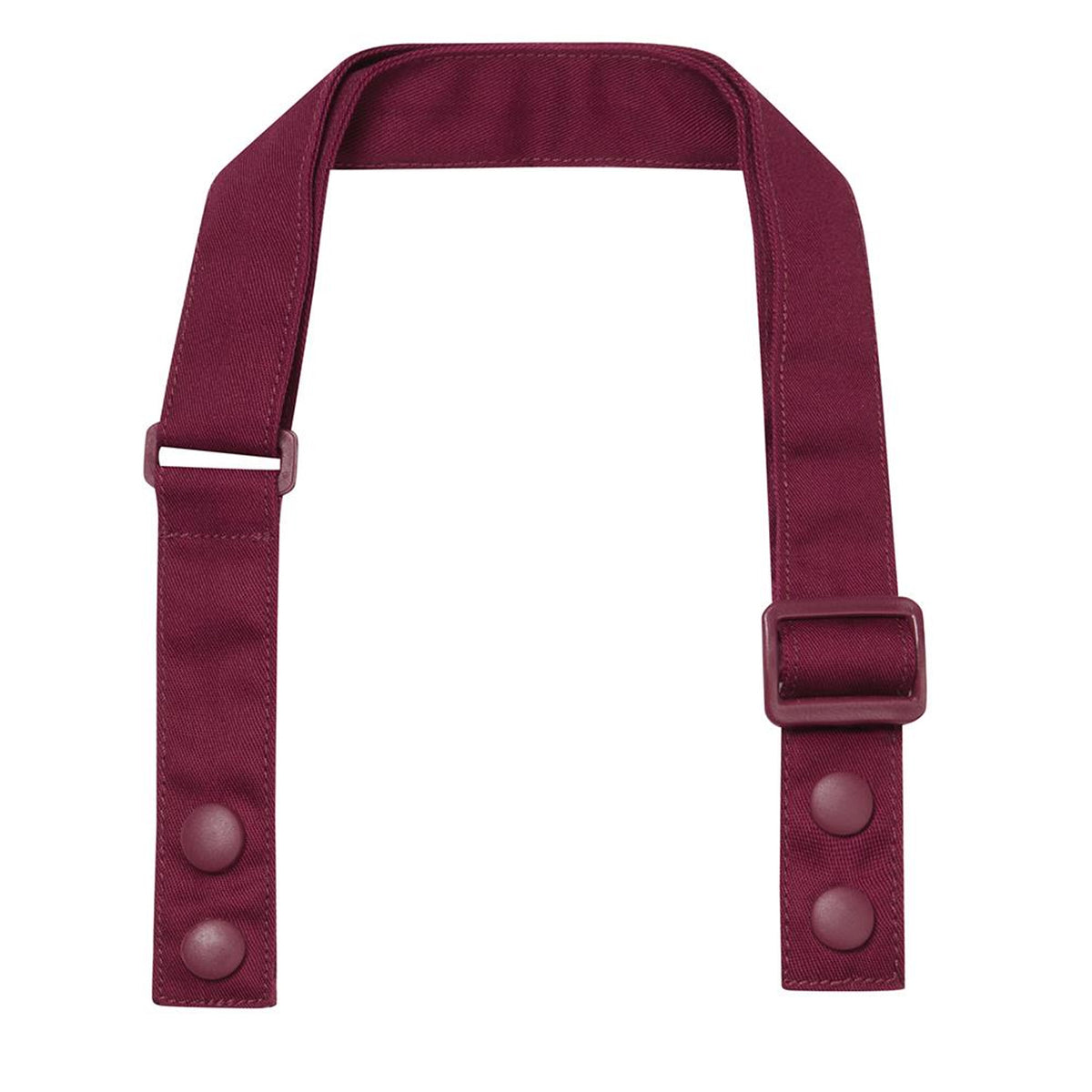 Burgundy - Back - Premier Swap & Pop Customizable Apron