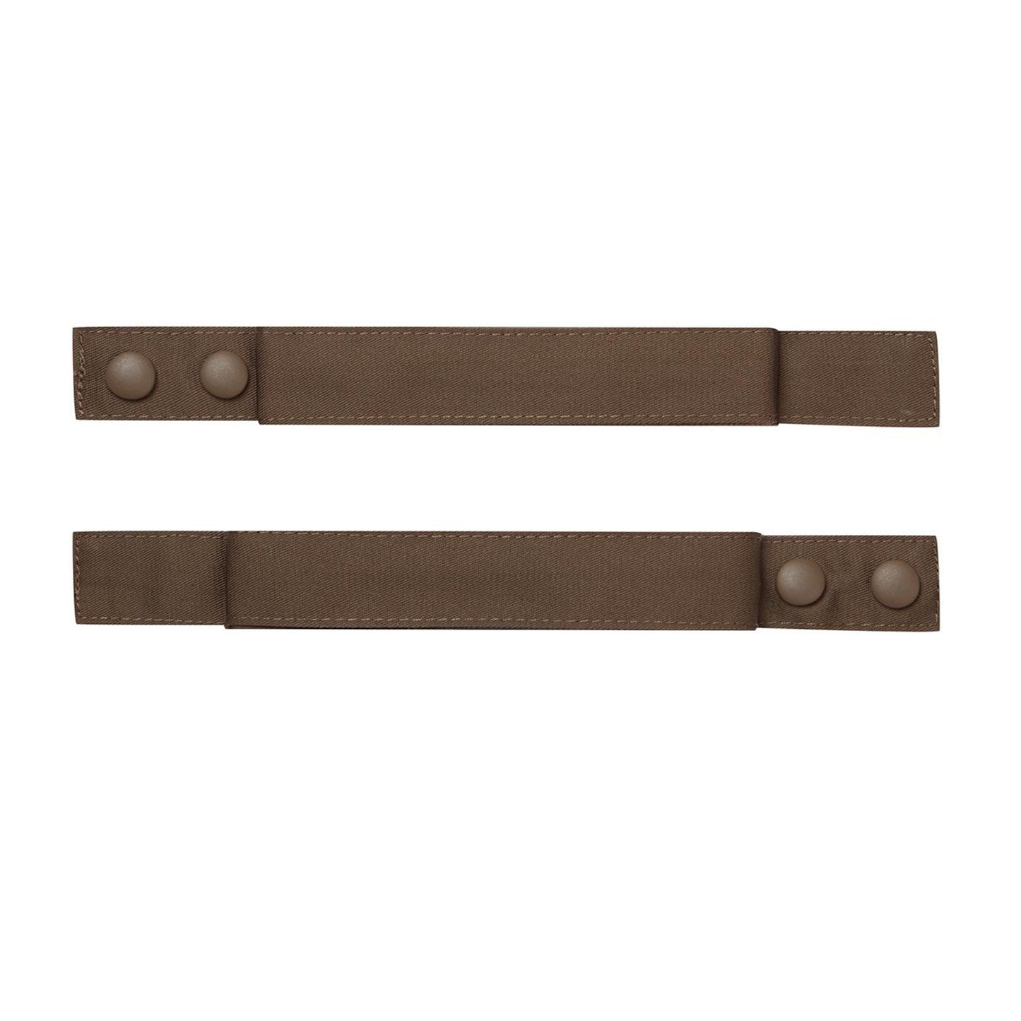 Brown - Side - Premier Swap & Pop Customizable Apron