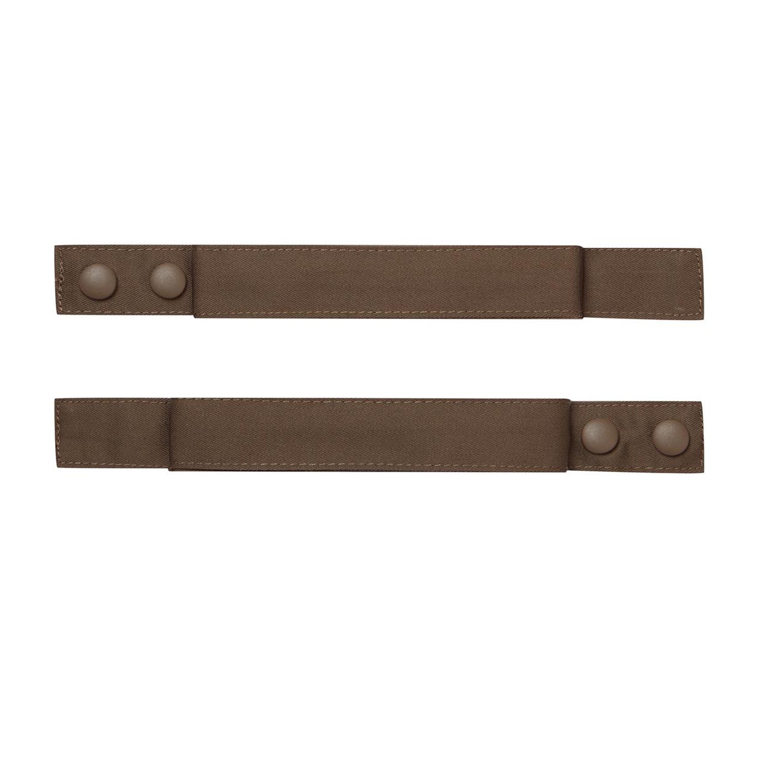 Brown - Side - Premier Swap & Pop Customizable Apron