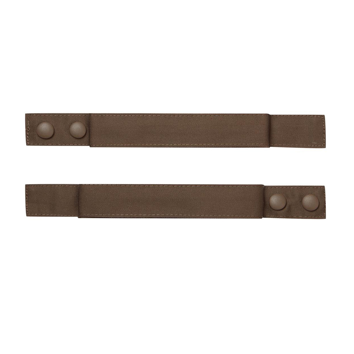 Brown - Side - Premier Swap & Pop Customizable Apron