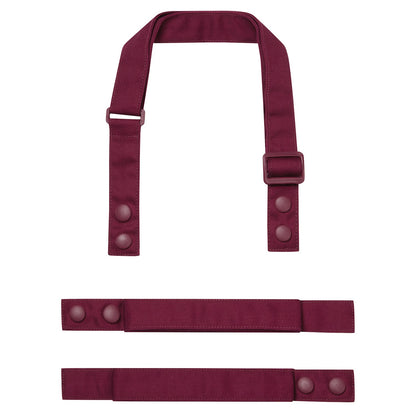 Burgundy - Front - Premier Swap & Pop Customizable Apron
