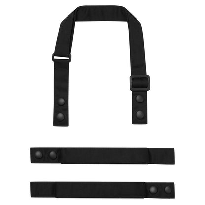 Black - Front - Premier Swap & Pop Customizable Apron