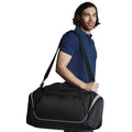 French Navy-Black-White - Front - Quadra Pro Team Holdall