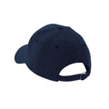 French Navy - Back - Beechfield Athleisure Jersey Baseball Cap