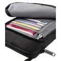 Black - Side - Bagbase Travel Wallet