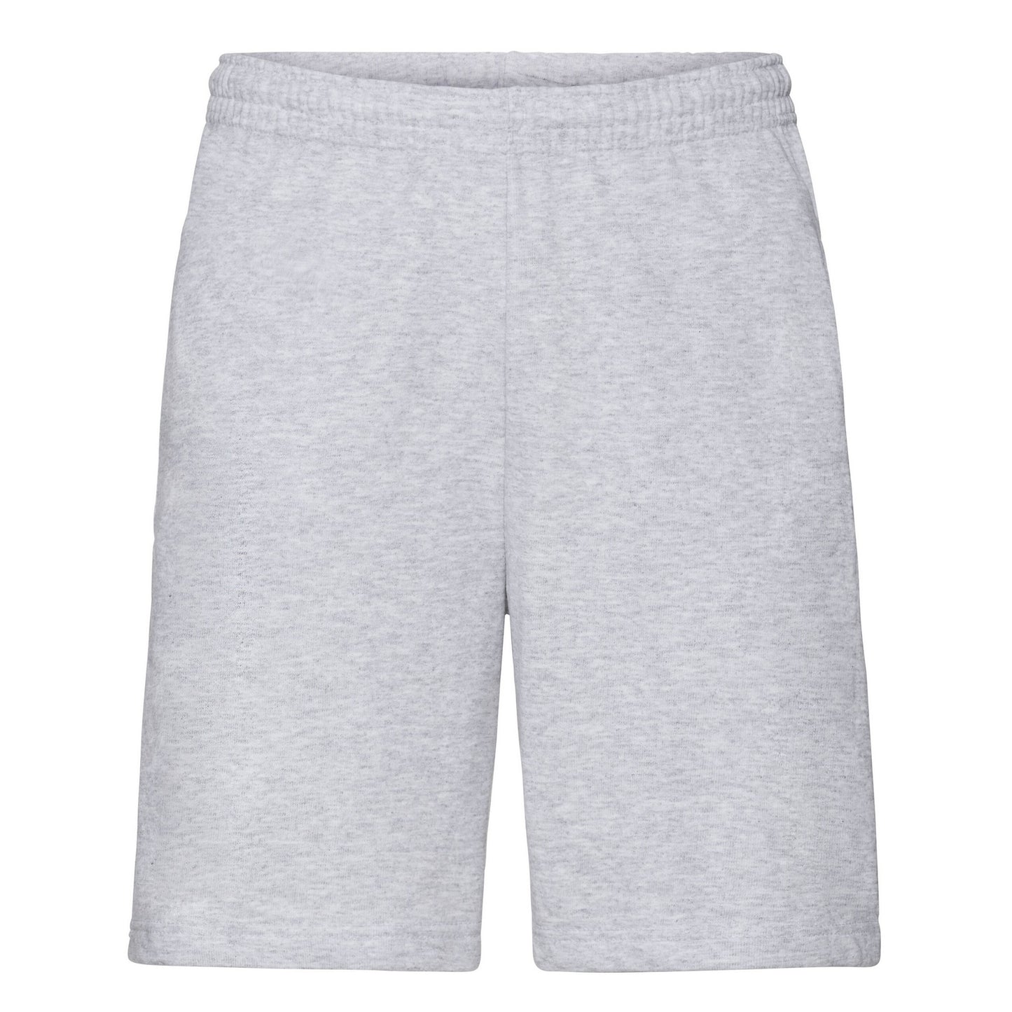Heather Grey - Front - Fruit of the Loom Unisex Adult Lightweight Shorts