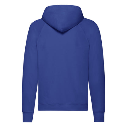 Royal Blue - Back - Fruit Of The Loom Unisex Adult Lightweight Hooded Sweatshirt