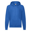 Royal Blue - Front - Fruit of the Loom Unisex Adult Lightweight Hooded Sweatshirt