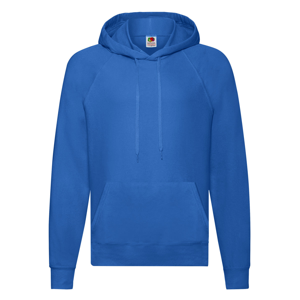 Royal Blue - Front - Fruit Of The Loom Unisex Adult Lightweight Hooded Sweatshirt