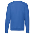 Royal Blue - Back - Fruit of the Loom Unisex Adult Lightweight Raglan Sweatshirt