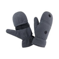 Grey - Front - Result Winter Essentials Gripped Gloves