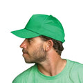 Aqua - Front - Result Headwear Boston 5 Panel Polycotton Baseball Cap