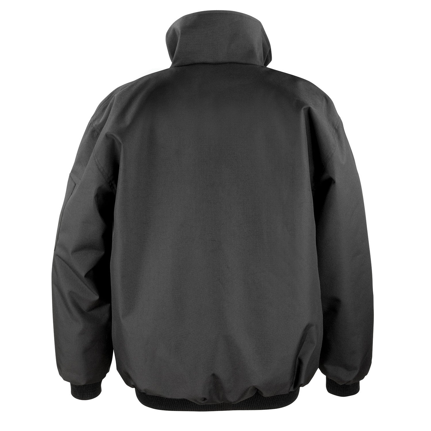 Black - Back - WORK-GUARD by Result Mens Sabre Pilot Jacket