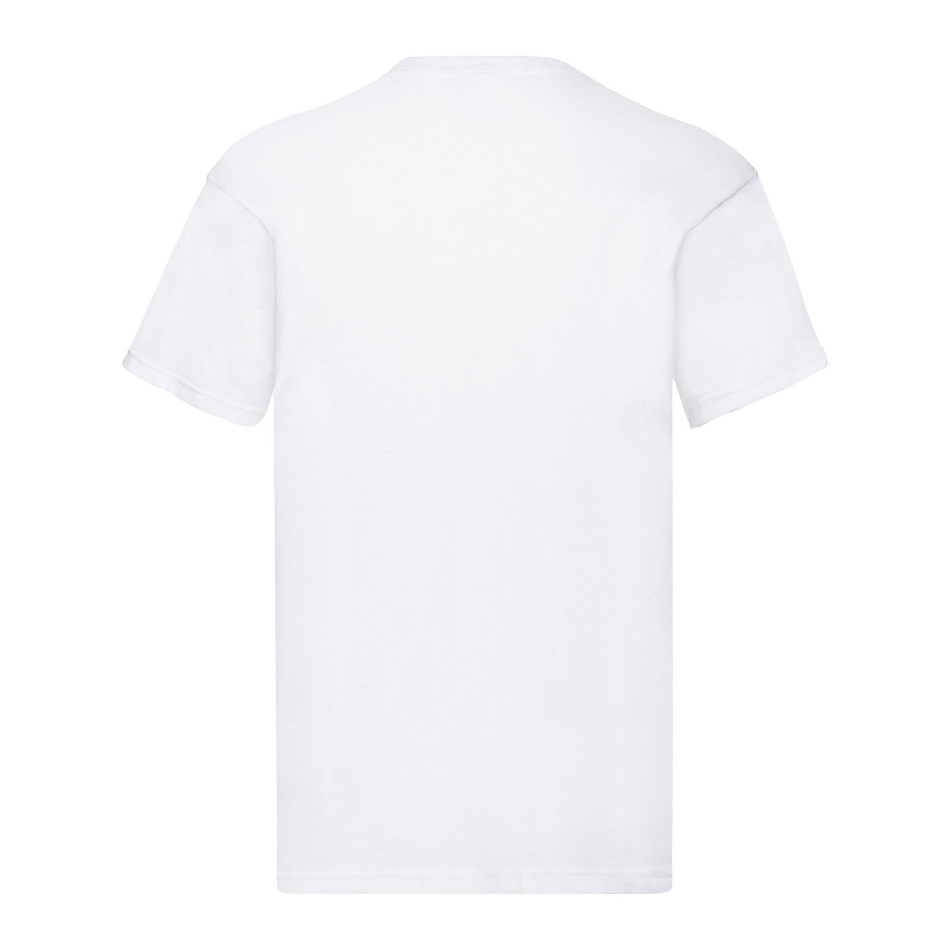 White - Back - Fruit of the Loom Mens Original Heather T-Shirt