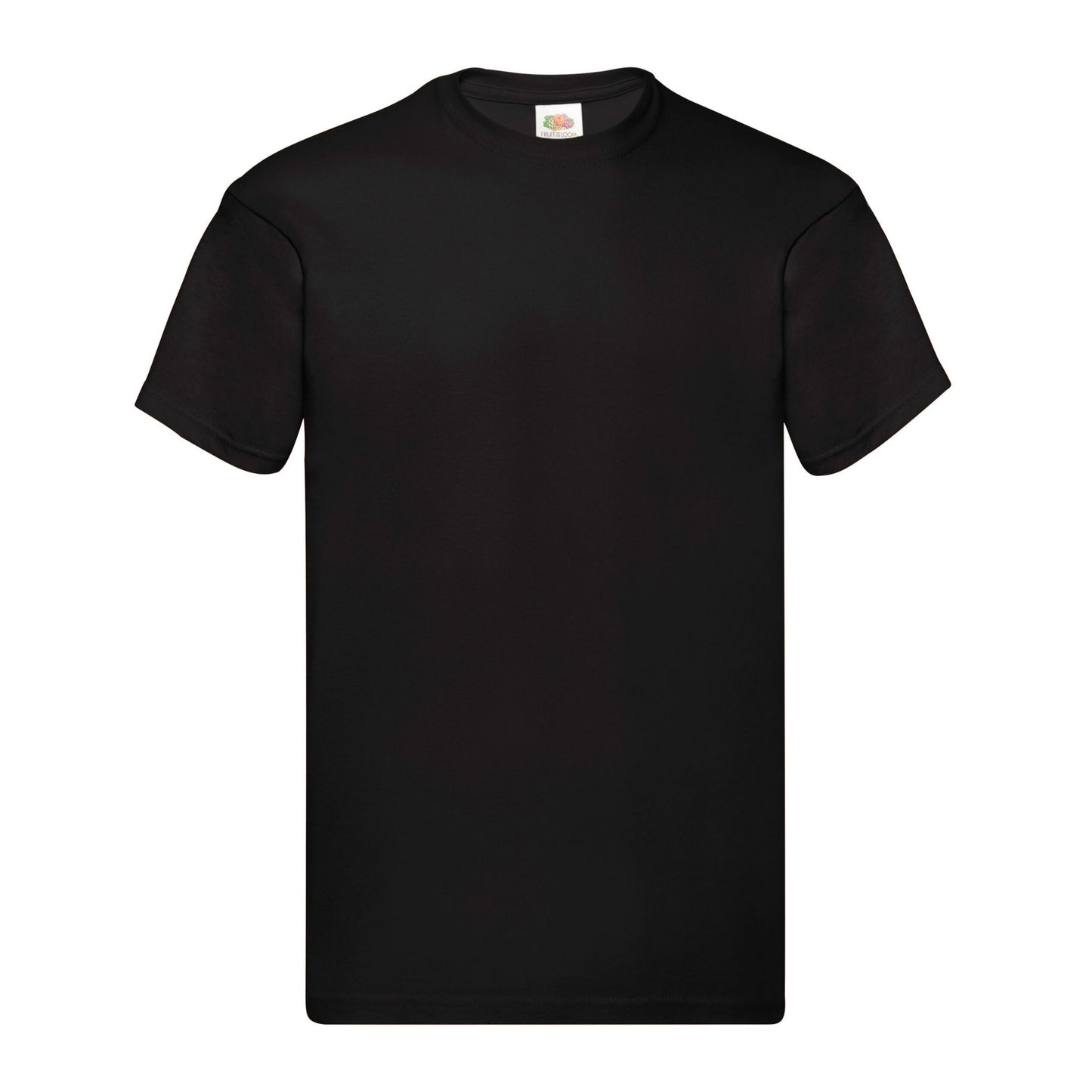 Black - Front - Fruit of the Loom Mens Original Heather T-Shirt