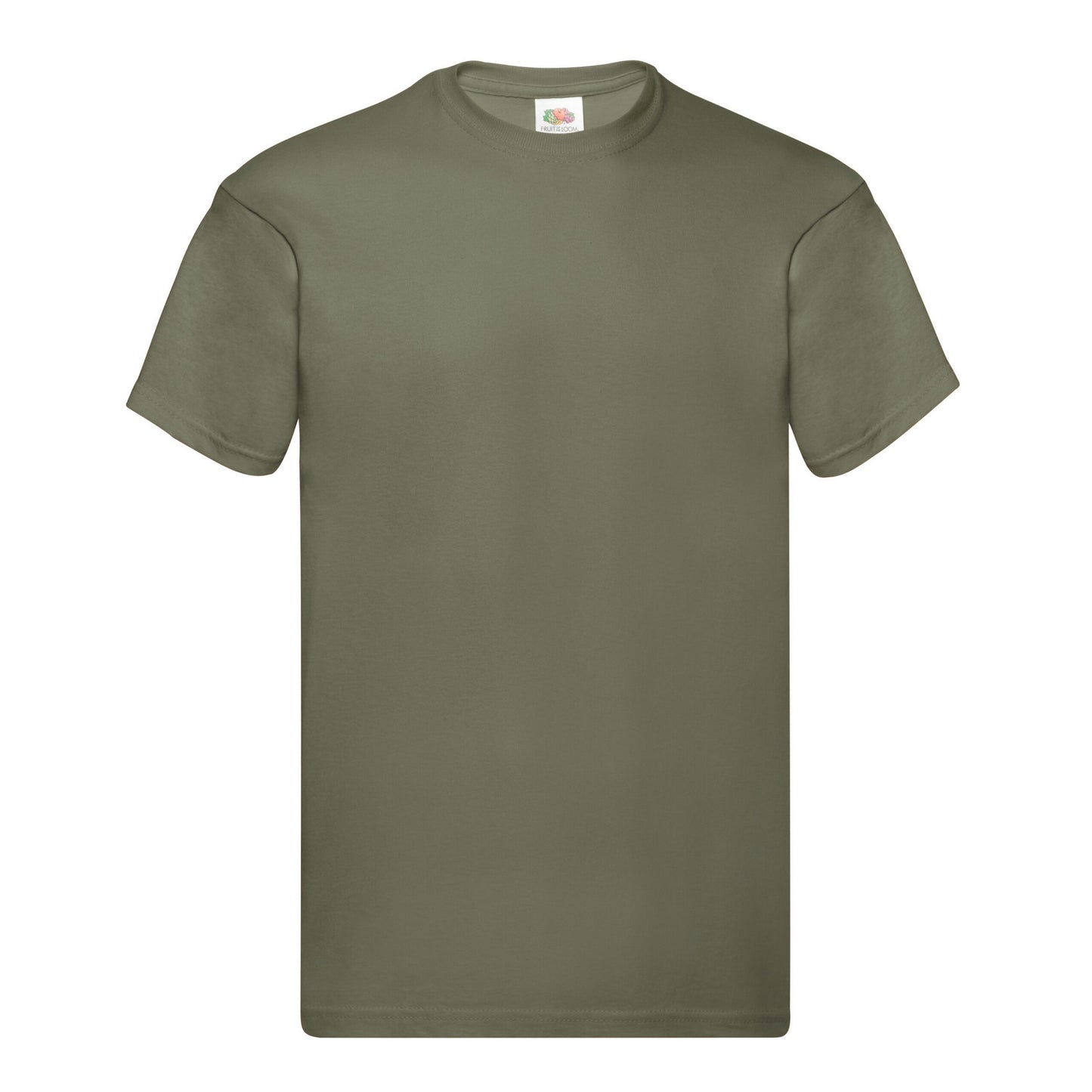 Classic Olive - Front - Fruit of the Loom Mens Original Heather T-Shirt