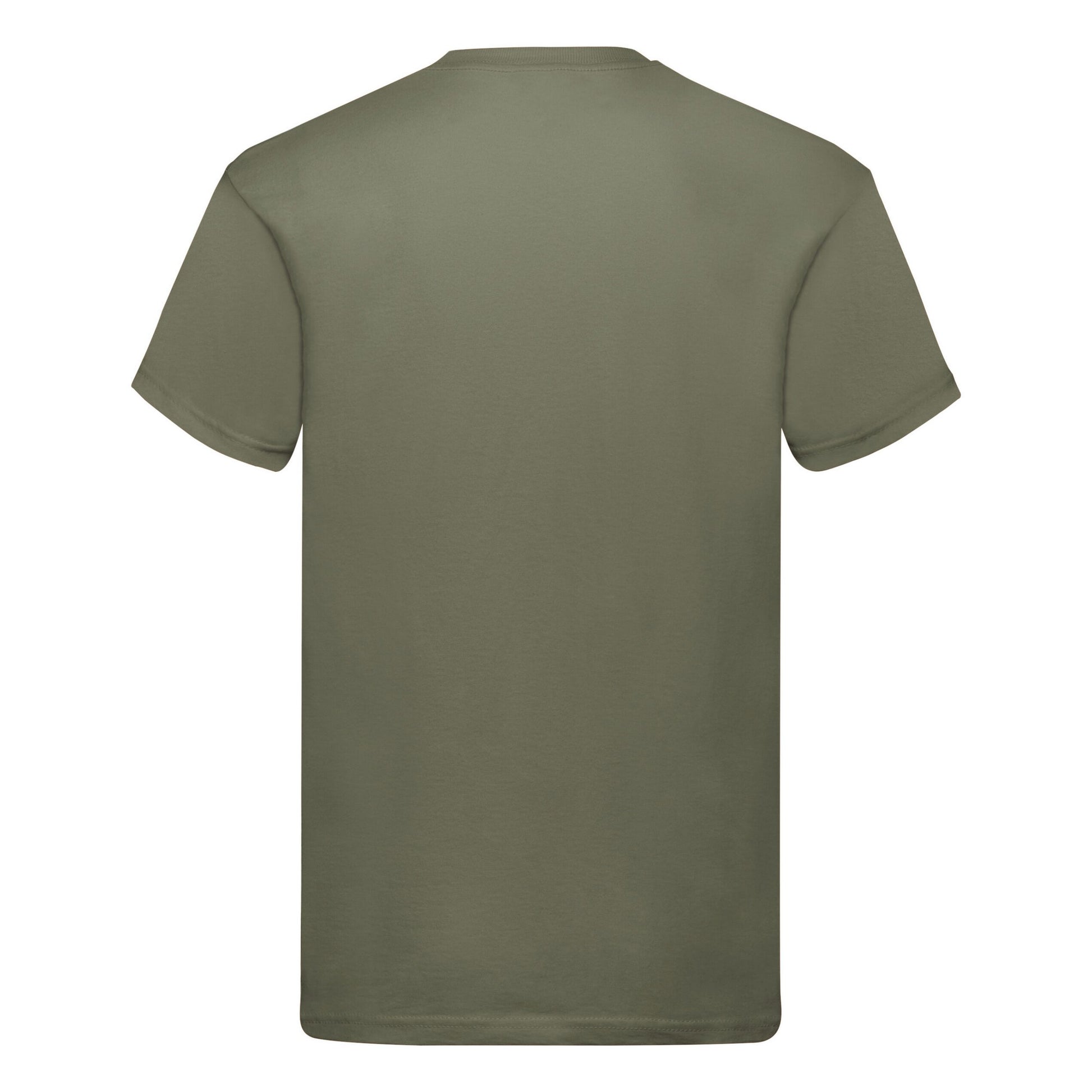Classic Olive - Back - Fruit of the Loom Mens Original Heather T-Shirt