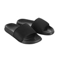 Jet Black - Front - AWDis Cool Unisex Adult Sliders