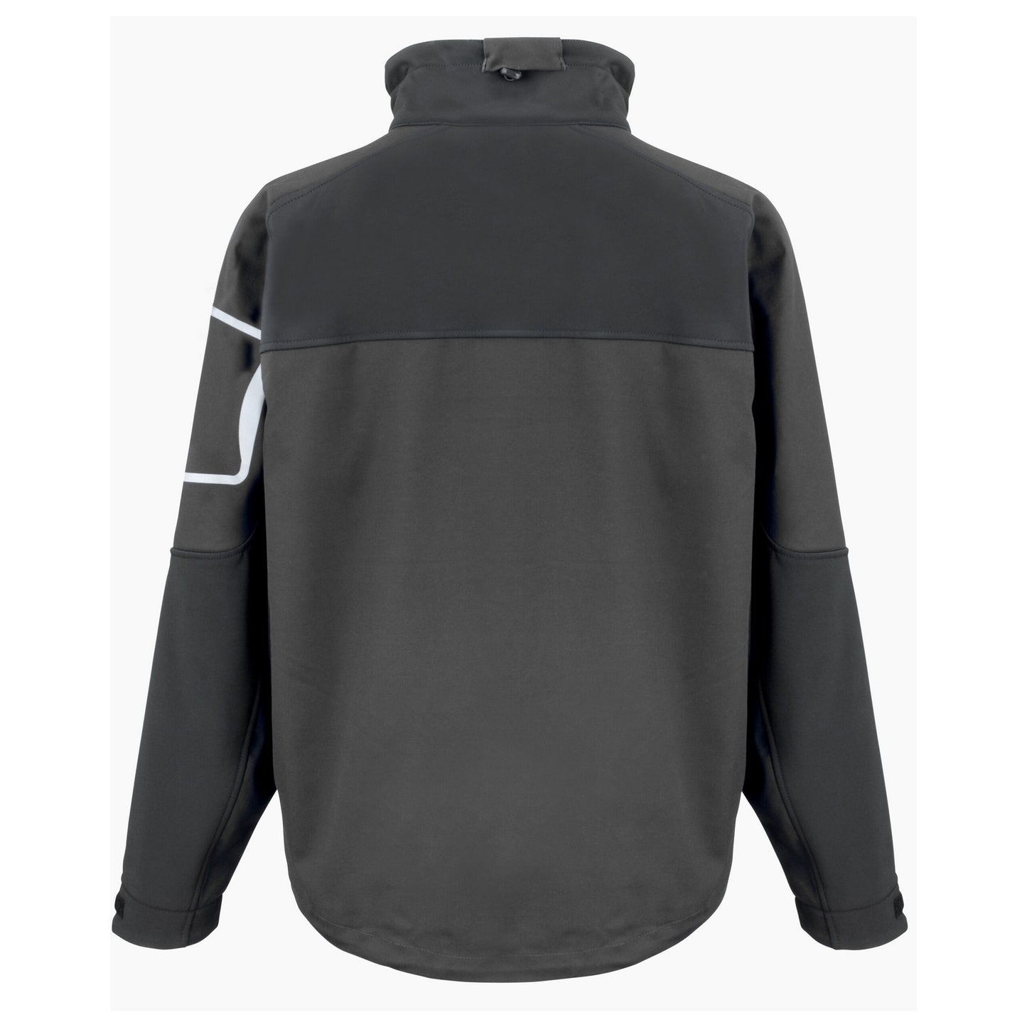 Black - Back - WORK-GUARD by Result Unisex Adult Sabre Stretch Waterproof Jacket
