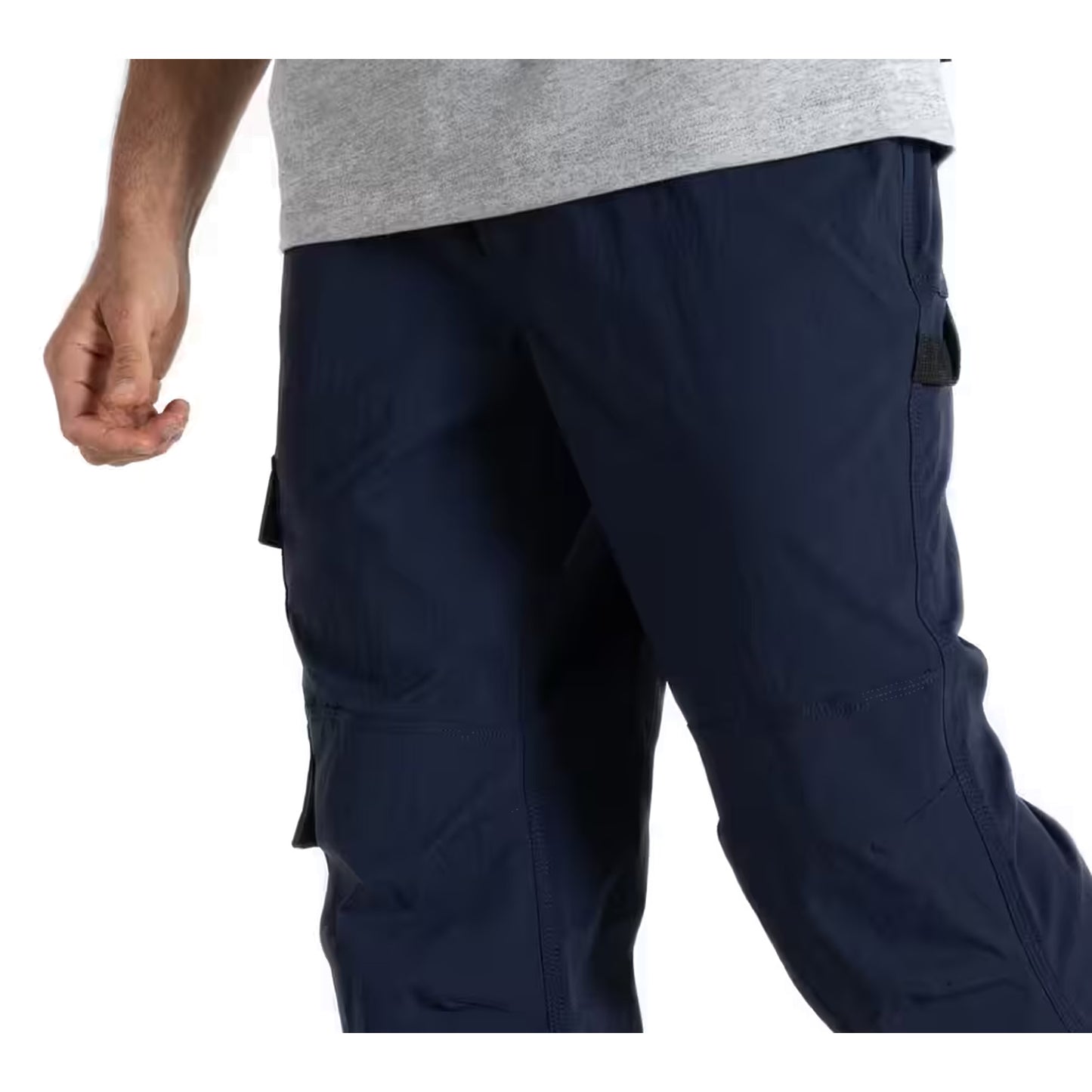 Dark Navy - Side - Craghoppers Mens Bedale Cargo Trousers