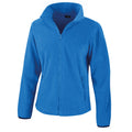 Electric Blue - Front - Result Core Womens-Ladies Norse Outdoor Fashion Fleece Jacket