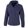 Navy - Front - Result Core Womens-Ladies Norse Outdoor Fashion Fleece Jacket