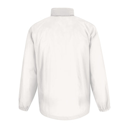 White - Back - B&C Mens Sirocco Soft Shell Jacket