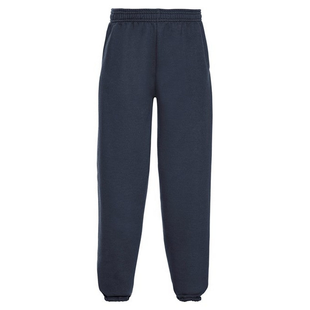 French Navy - Front - Jerzees Schoolgear Childrens-Kids Jogging Bottoms