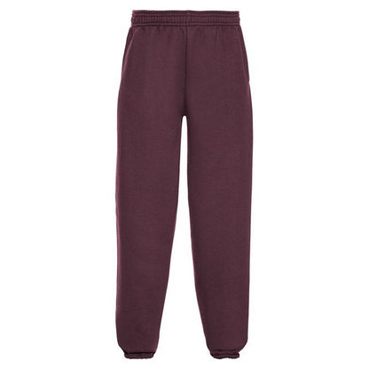 Burgundy - Front - Jerzees Schoolgear Childrens-Kids Jogging Bottoms