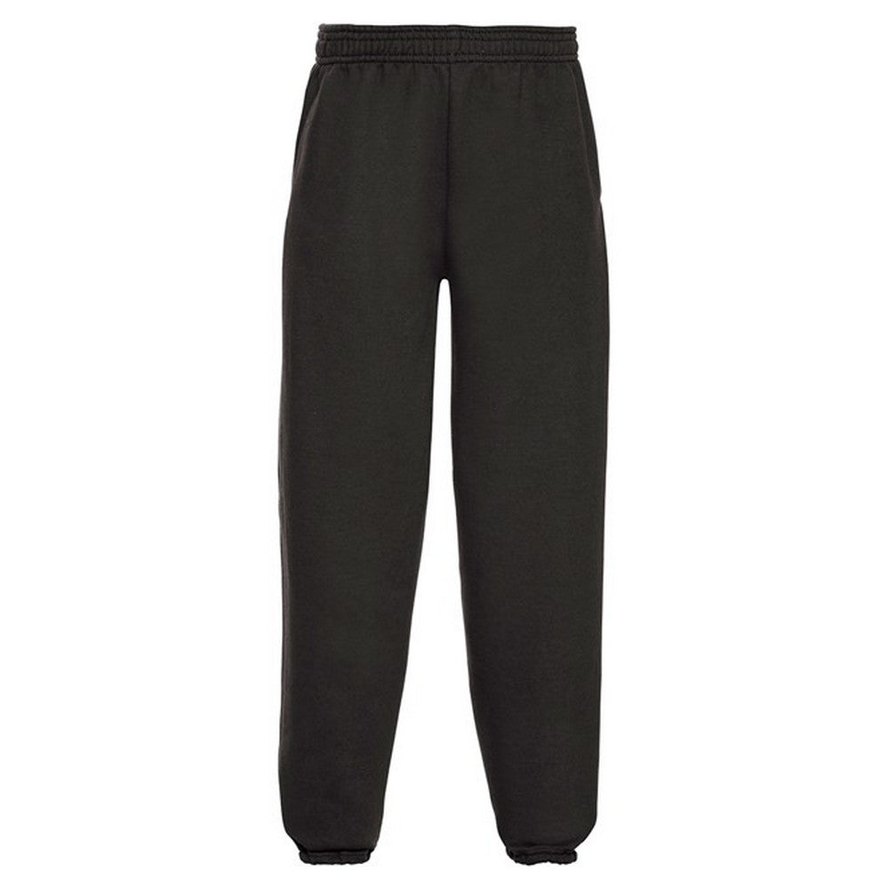 Black - Front - Jerzees Schoolgear Childrens-Kids Jogging Bottoms