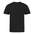 Black - Back - Awdis Mens Just Ts Heather Triblend T-Shirt