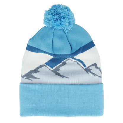 Glacier - Front - Beechfield Mountain Pom Pom Beanie