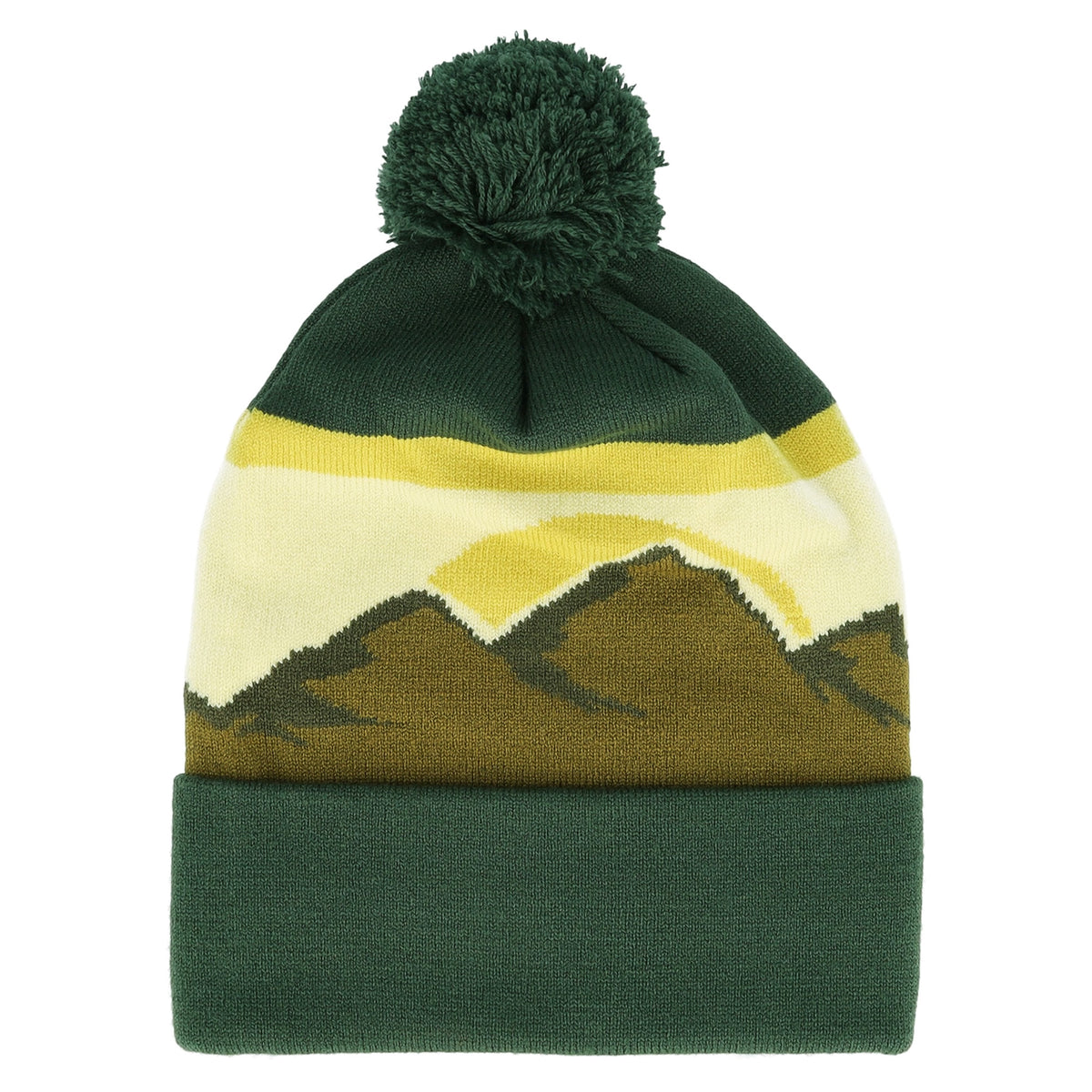Alpine - Front - Beechfield Mountain Pom Pom Beanie