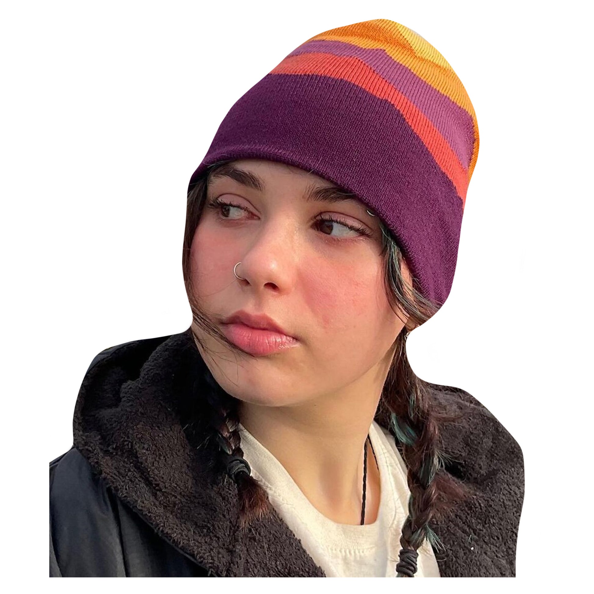 Desert - Back - Beechfield Mountain Pull-On Beanie
