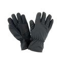 Black - Front - Result Winter Essentials Unisex Adult Thermal Softshell Winter Gloves