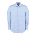 Light Blue - Front - Kustom Kit Mens Corporate Non-Iron Long-Sleeved Formal Shirt