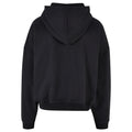 Black - Back - Build Your Brand Mens 90s Full Zip Hoodie