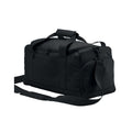 Black - Front - Bagbase Plain Training 20L Holdall