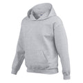 Sports Grey - Side - Gildan Childrens-Kids Heavy Blend Hoodie