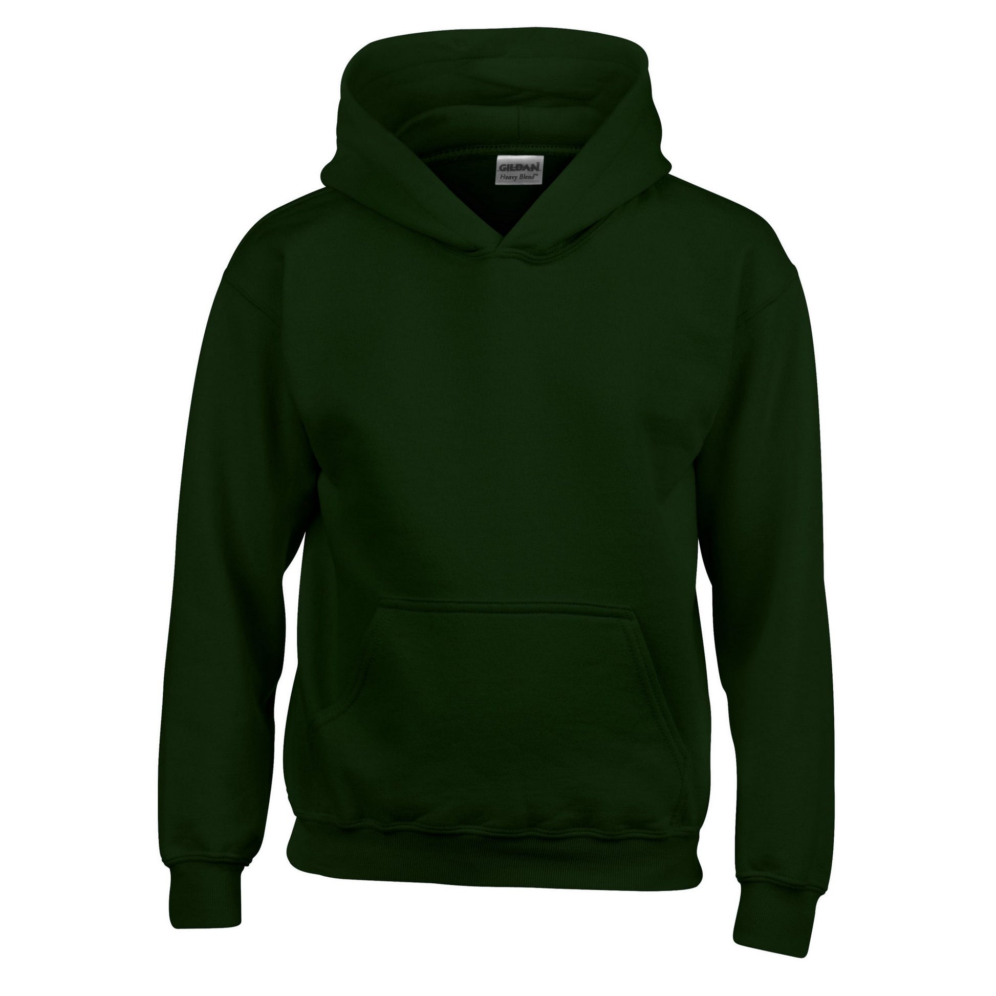 Forest - Front - Gildan Childrens-Kids Heavy Blend Hoodie