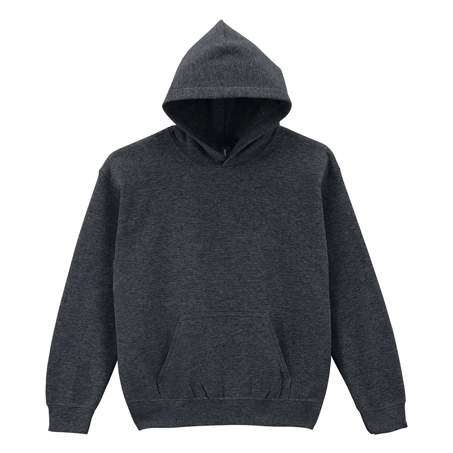 Fan Charcoal Heather - Front - Gildan Childrens-Kids Heavy Blend Hoodie