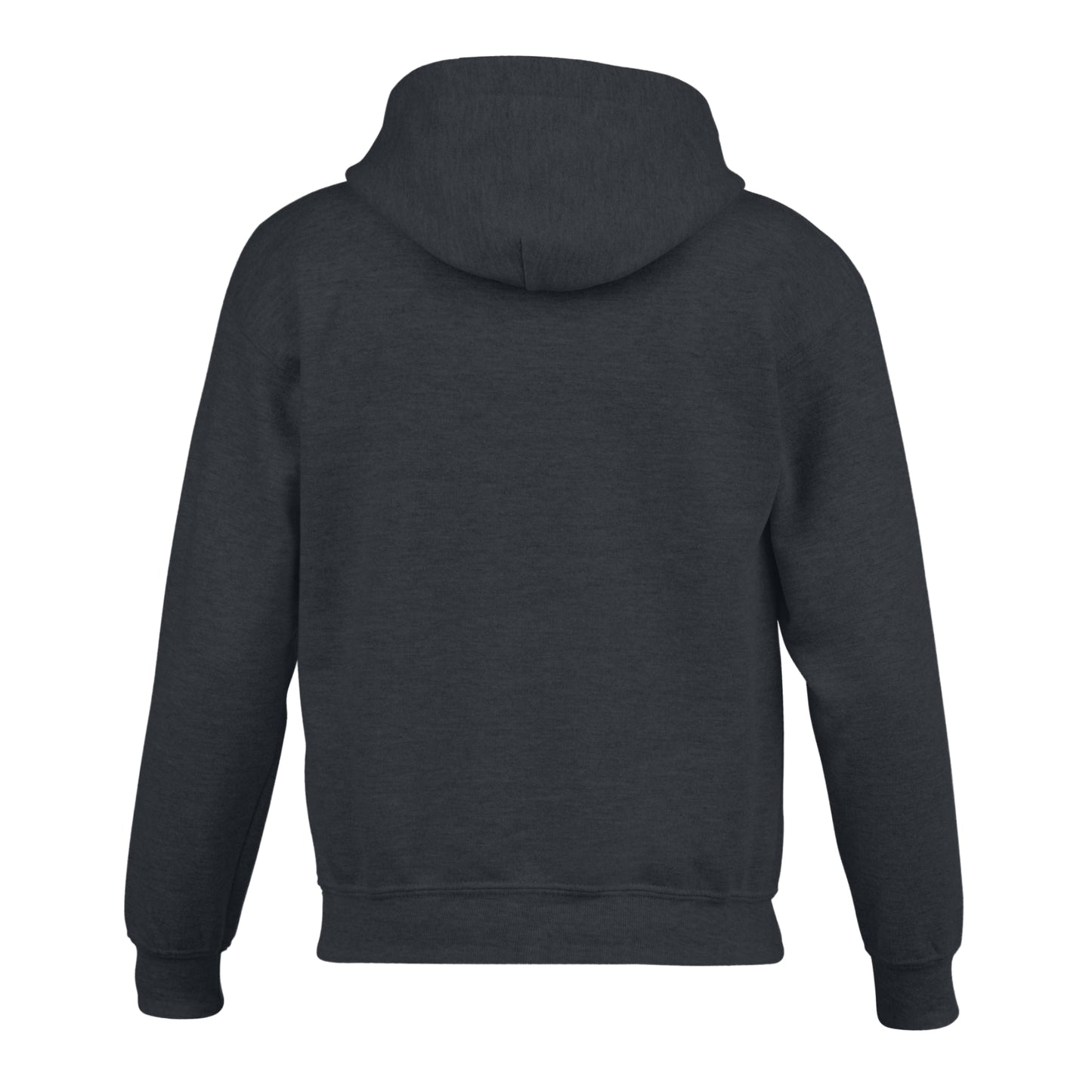 Fan Charcoal Heather - Back - Gildan Childrens-Kids Heavy Blend Hoodie