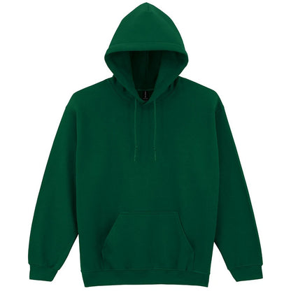 Fan Dark Green - Front - Gildan Childrens-Kids Heavy Blend Hoodie