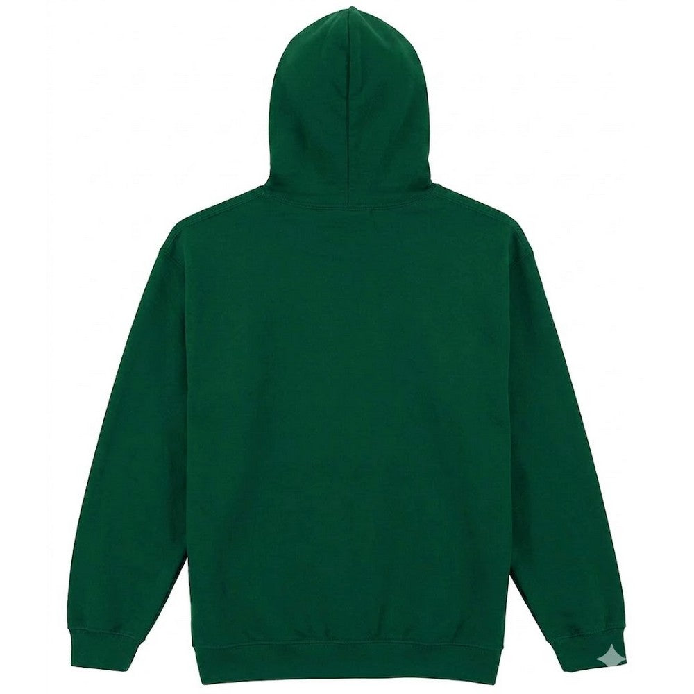 Fan Dark Green - Back - Gildan Childrens-Kids Heavy Blend Hoodie