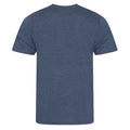 Heather Navy - Back - Awdis Mens Triblend T-Shirt