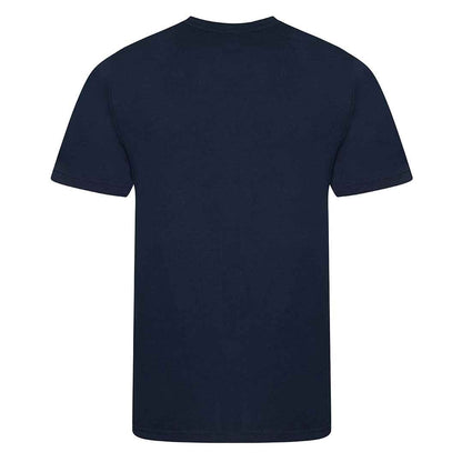 Solid Navy - Back - Awdis Mens Triblend T-Shirt
