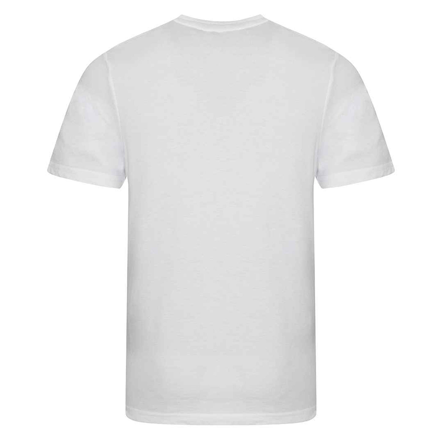 Solid White - Back - Awdis Mens Triblend T-Shirt
